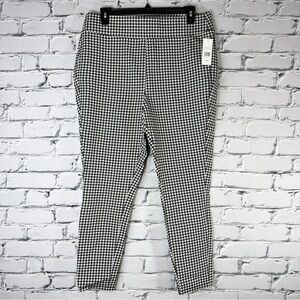 Fashion To Figure Sasha Good Form Ponte Houndstooth Pants Size 2x Office Career